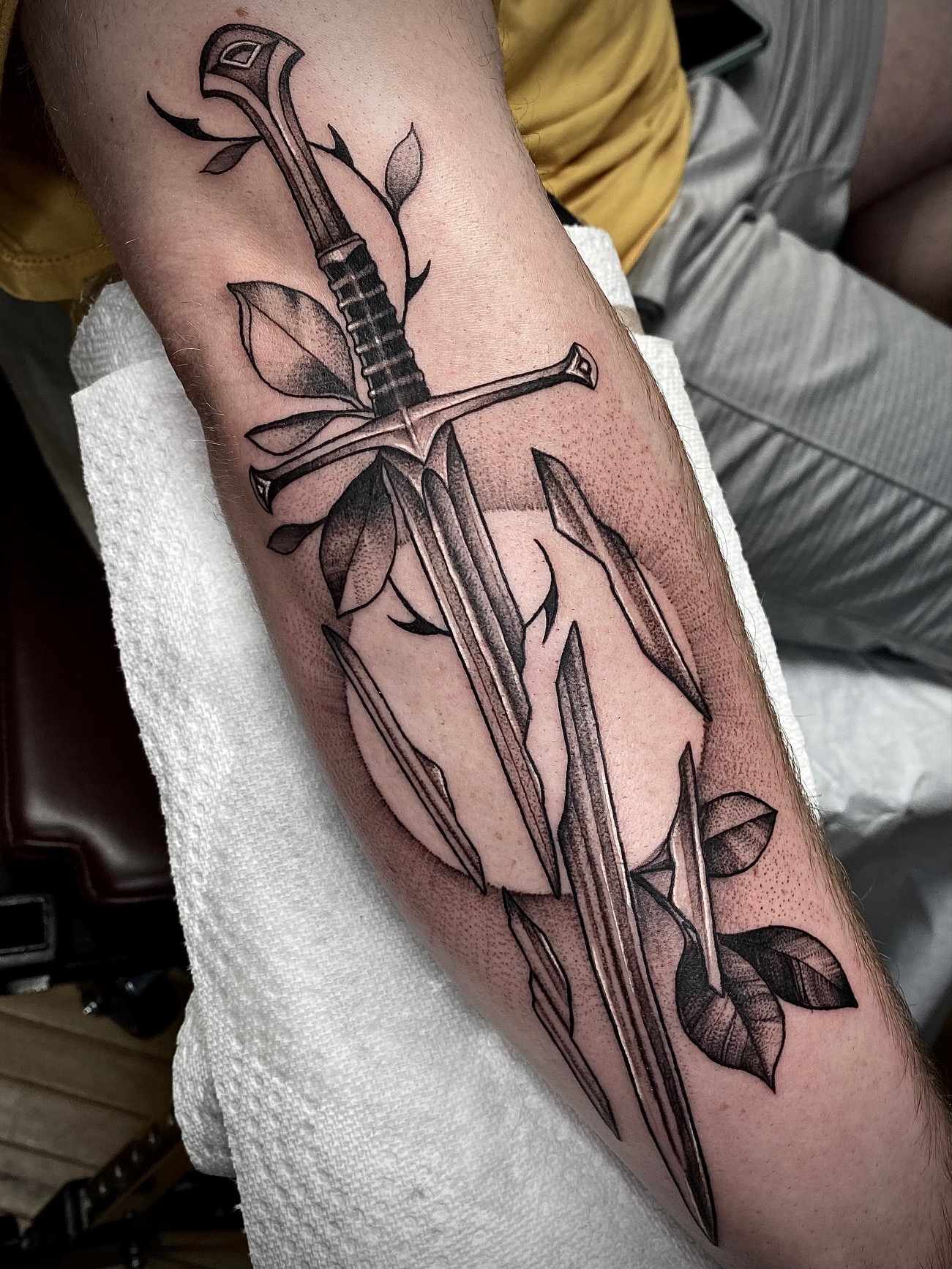 Epic Lord of the Rings Tattoo